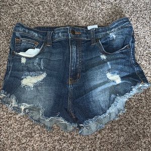 EUNINA DENIM SHORTS